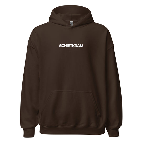 Hoodie Classic - SCHIETKRAM white Dark Chocolate ein Produkt von SCHIETKRAM