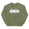 Sweatshirt - Protagonist white Military Green ein Produkt von SCHIETKRAM