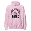 Hoodie Classic - Easily distracted by Books black Light Pink ein Produkt von SCHIETKRAM