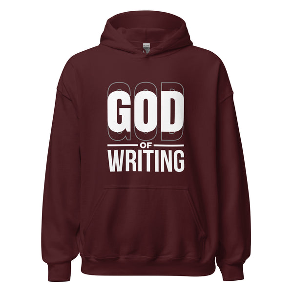 Hoodie Classic - God of Writing Maroon ein Produkt von SCHIETKRAM