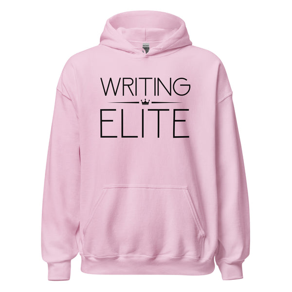 Hoodie Classic - Writing Elite black Light Pink ein Produkt von SCHIETKRAM