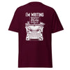 T-Shirt Classic - Writing Epic Shit white Maroon ein Produkt von SCHIETKRAM