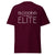 T-Shirt Classic - Blogging Elite white Maroon ein Produkt von SCHIETKRAM