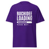 T-Shirt Classic - Buchidee Loading white Purple ein Produkt von SCHIETKRAM