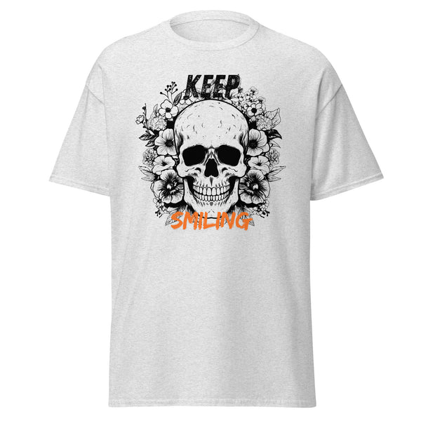 T-Shirt Classic - Keep Smiling Ash ein Produkt von SCHIETKRAM