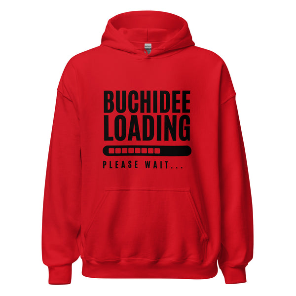Hoodie Classic - Buchidee Loading black Red ein Produkt von SCHIETKRAM