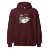 Hoodie Classic - EnTee by Wanderkraehe Maroon ein Produkt von SCHIETKRAM