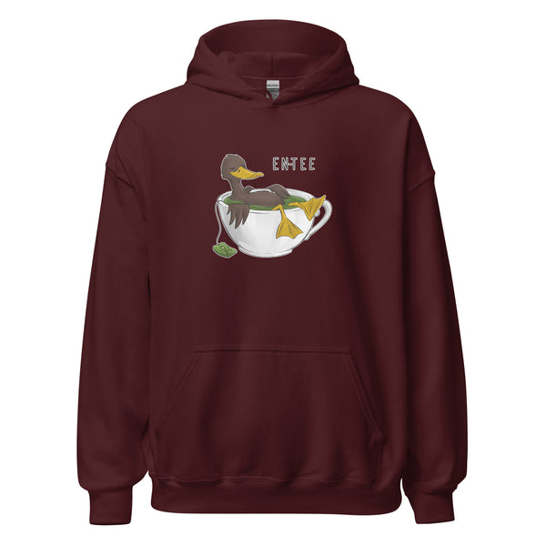 Hoodie Classic - EnTee by Wanderkraehe Maroon ein Produkt von SCHIETKRAM