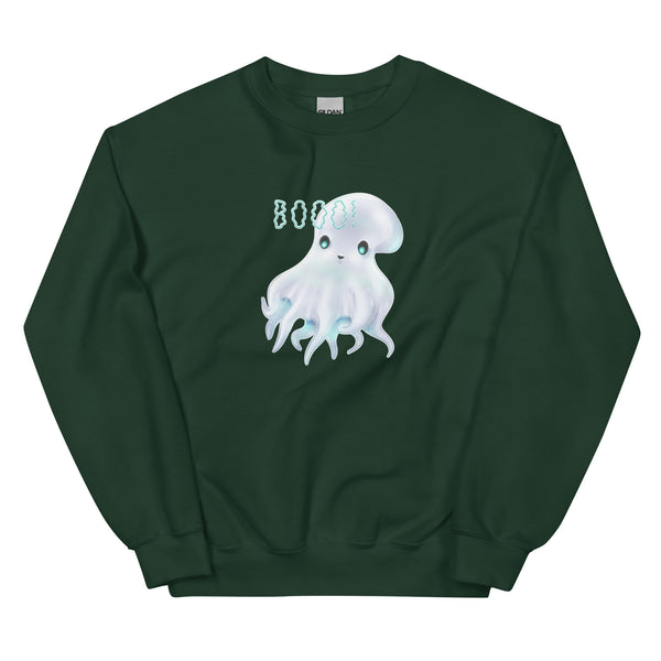 Sweatshirt - Ghostopus by Wanderkraehe Forest Green ein Produkt von SCHIETKRAM