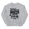 Sweatshirt - Anything Worth Having black Sport Grey ein Produkt von SCHIETKRAM