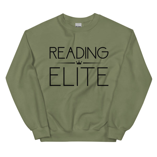 Sweatshirt - Reading Elite black Military Green ein Produkt von SCHIETKRAM