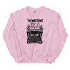 Sweatshirt - I'm writing epic spice black Light Pink ein Produkt von SCHIETKRAM