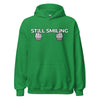 Hoodie Classic - Still Smiling white Irish Green ein Produkt von SCHIETKRAM