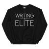 Sweatshirt - Writing Elite white Schwarz ein Produkt von SCHIETKRAM