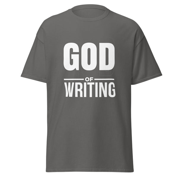 T-Shirt Classic - God of Writing Charcoal ein Produkt von SCHIETKRAM