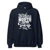 Hoodie Classic - Anything worth having white Navy ein Produkt von SCHIETKRAM