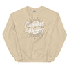 Sweatshirt - Goddess of Writing white Sand ein Produkt von SCHIETKRAM