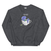 Sweatshirt - Dino by Wanderkraehe Dark Heather ein Produkt von SCHIETKRAM