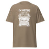 T-Shirt Classic - I'm writing epic spice white Brown Savana ein Produkt von SCHIETKRAM