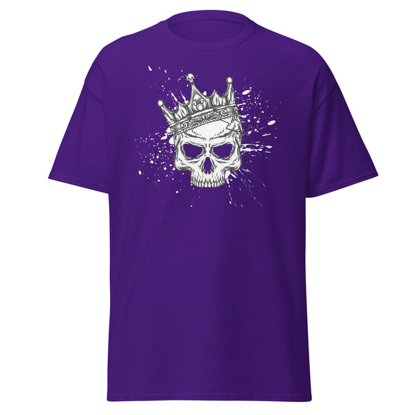 T-Shirt Classic - King Skull Purple ein Produkt von SCHIETKRAM