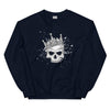 Sweatshirt - King Skull Navy ein Produkt von SCHIETKRAM