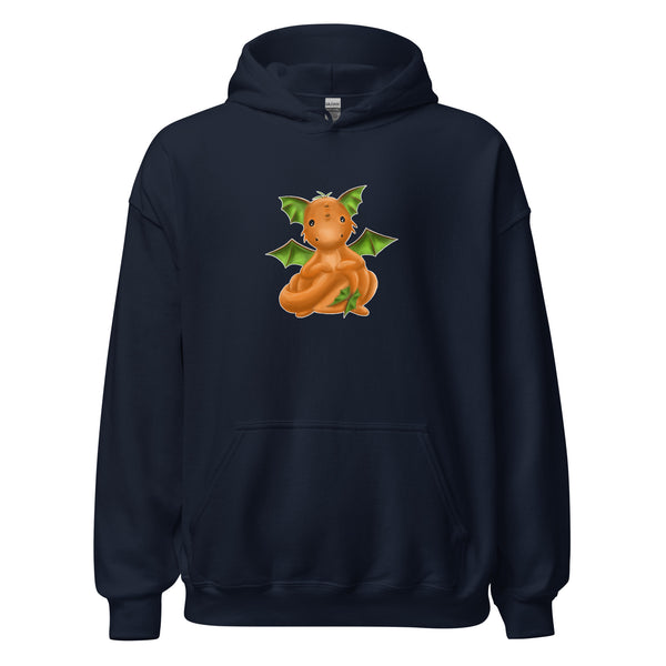 Hoodie Classic - Kürben-Drache by Wanderkraehe Navy ein Produkt von SCHIETKRAM