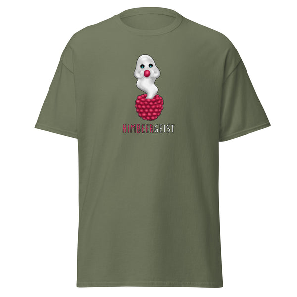 T-Shirt Classic - Himbeergeist by Wanderkraehe Military Green ein Produkt von SCHIETKRAM