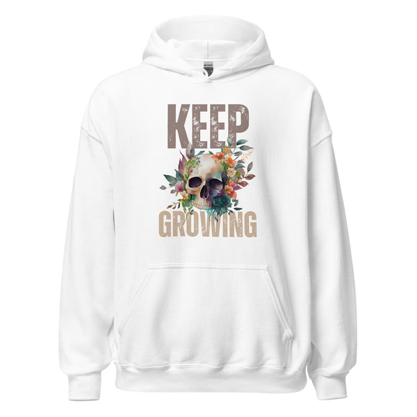 Hoodie Classic - Keep growing White ein Produkt von SCHIETKRAM