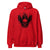 Hoodie Classic - Angry Skull Red ein Produkt von SCHIETKRAM