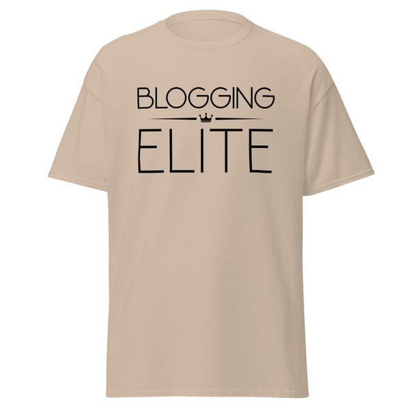 T-Shirt Classic - Blogging Elite black Sand ein Produkt von SCHIETKRAM