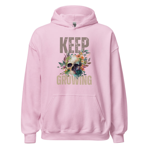 Hoodie Classic - Keep growing Light Pink ein Produkt von SCHIETKRAM