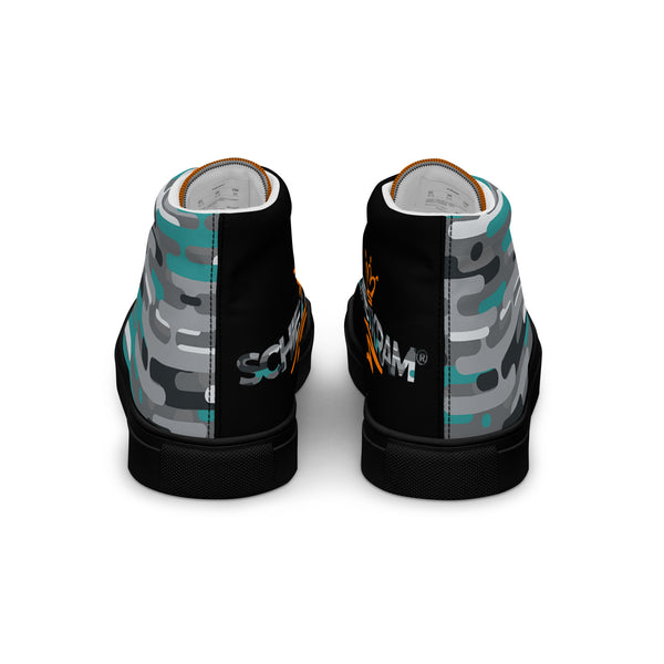 Canvas High Top Sneaker - Free your Vibes black ein Produkt von SCHIETKRAM