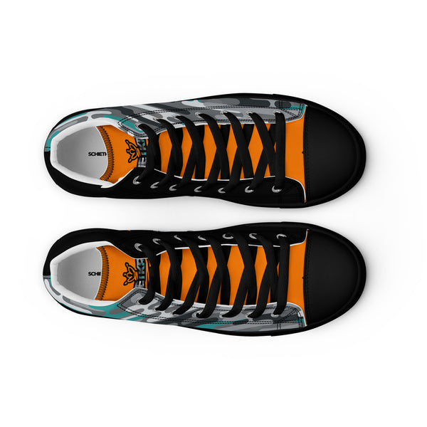 Canvas High Top Sneaker - Free your Vibes black ein Produkt von SCHIETKRAM