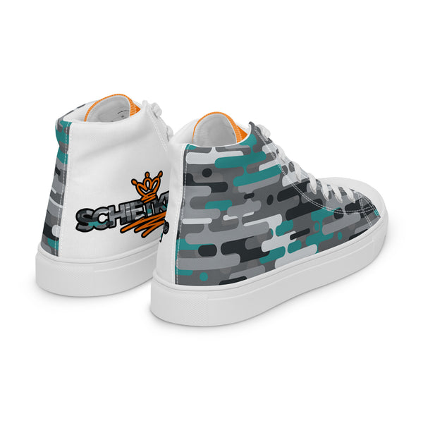 Canvas High Top Sneaker - Free your Vibes white ein Produkt von SCHIETKRAM