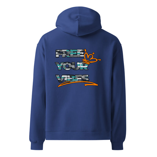 Premium oversized Hoodie - Free your Vibes ein Produkt von SCHIETKRAM