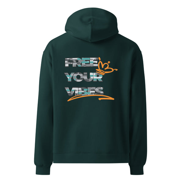 Premium oversized Hoodie - Free your Vibes ein Produkt von SCHIETKRAM
