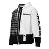 Zip-Hoodie Allover-Print - Karo ein Produkt von SCHIETKRAM