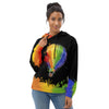 Allover Print Hoodie - Prideballon black by Wanderkraehe ein Produkt von SCHIETKRAM