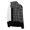 Zip-Hoodie Allover-Print - Karo ein Produkt von SCHIETKRAM