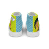 Canvas High-Top Sneaker - What a man white ein Produkt von SCHIETKRAM