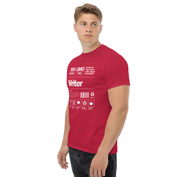 T-Shirt Classic - Writer white ein Produkt von SCHIETKRAM