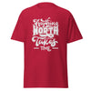 T-Shirt Classic - Anything worth having white Cardinal ein Produkt von SCHIETKRAM