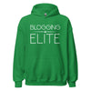 Hoodie Classic - Blogging Elite white Irish Green ein Produkt von SCHIETKRAM