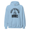 Hoodie Classic - Easily distracted by Books black Light Blue ein Produkt von SCHIETKRAM