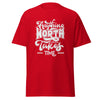 T-Shirt Classic - Anything worth having white Red ein Produkt von SCHIETKRAM