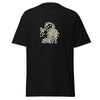 T-Shirt Classic - Weihnachts-Katze Lichterkette by Wanderkraehe Black ein Produkt von SCHIETKRAM