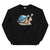 Sweatshirt - Schnegge by Wanderkraehe Black ein Produkt von SCHIETKRAM