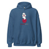 Hoodie Classic - Himbeergeist by Wanderkraehe Indigo Blue ein Produkt von SCHIETKRAM