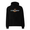 Premium oversized Hoodie - Free your Vibes Schwarz ein Produkt von SCHIETKRAM