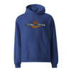 Premium oversized Hoodie - Free your Vibes Cobalt ein Produkt von SCHIETKRAM